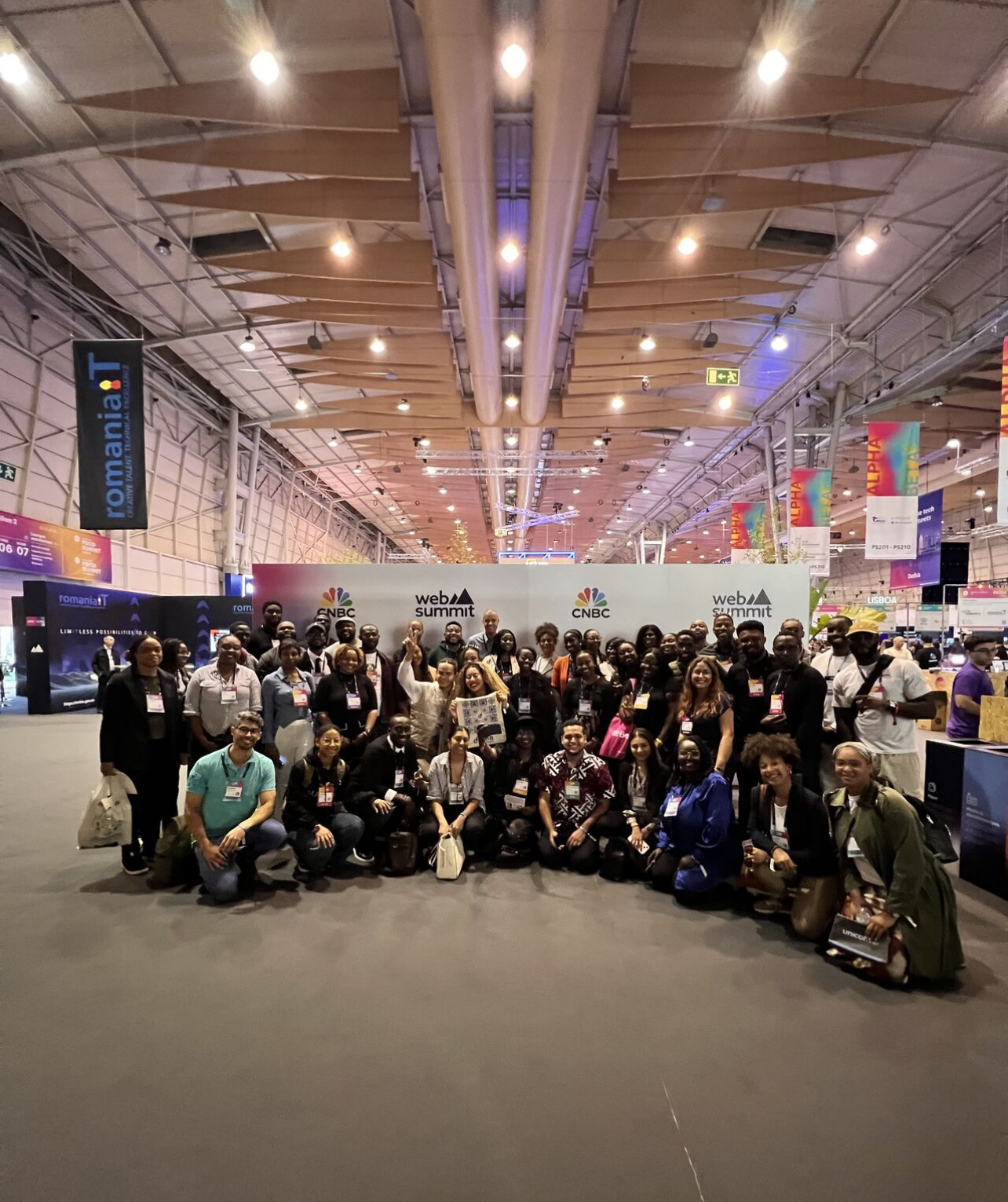 Ferna founders community at Web Summit